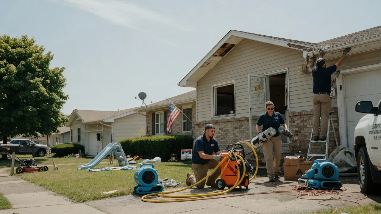 Water Damage Restoration in Tonganoxie, KS near me